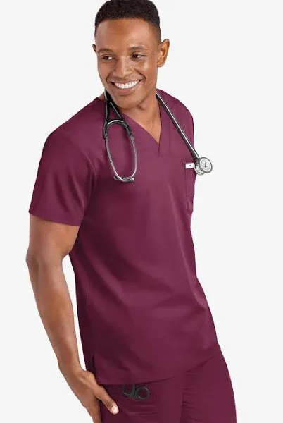 Advantage Stretch Men's 4-Pocket V-Neck Scrub Top