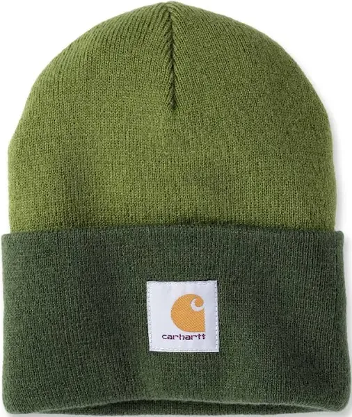 Carhartt Men's Knit Cuffed Two-Tone Beanie