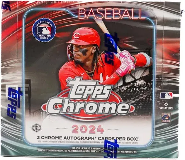 2024 Topps Chrome Baseball Jumbo Box