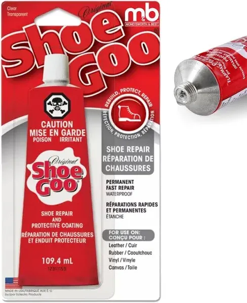 Shoe Goo Shoe Repair Adhesive - 3.7oz Clear