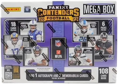 Panini Contenders Football Hobby Mega Box