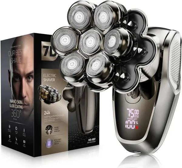 SHPAVVER 7D Head Shavers