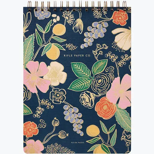 Rifle Paper Co. Colette Large Top Spiral Notebook