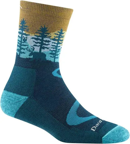 Darn Tough Northwoods Micro Crew Midweight Cushion Sock - Women's Nightshade, S