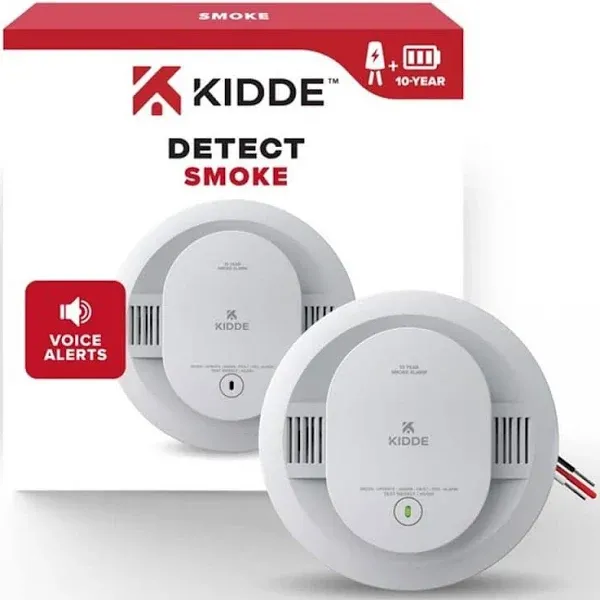 Kidde Smoke Detector 10-Year Battery