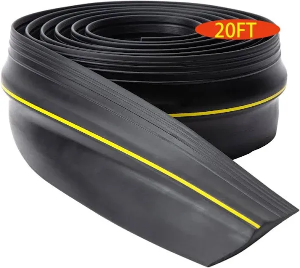 Jin&amp;Bao Universal Garage Door Threshold Seal Strip 20FT Kit, Bottom Waterproof