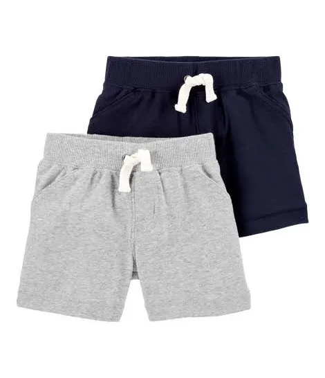 Carter's Baby Boys 2-Pack Pull-On Shorts