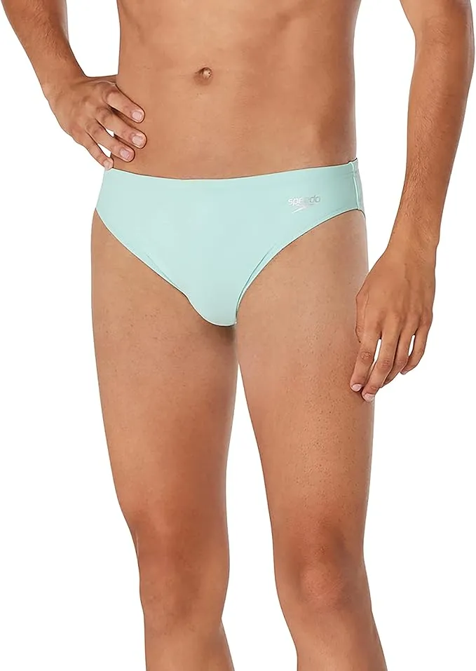 Speedo Men's Swimsuit Brief Eco Flex 2” Outseam Beachstar