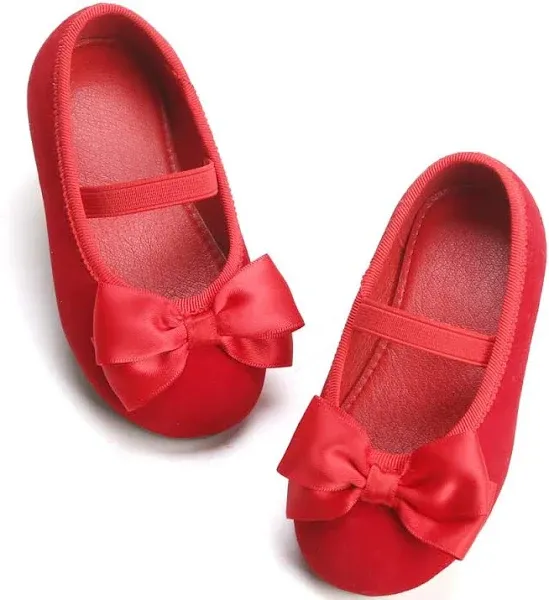 Felix & Flora Toddler Flower Girl Ballet Flats