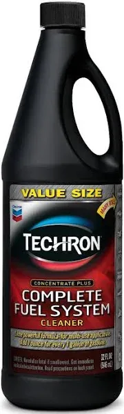 Chevron Techron Complete Fuel System Cleaner