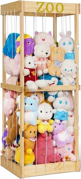 Trycooling Stuffed Animal Zoo Storage Cage