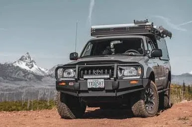 ARB Toyota Tacoma Deluxe Bull Bar Winch Mount Bumper