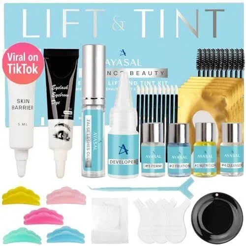 Lash Lift Kit: Eyelash Lift Kit - With Detailed Instruction Eyelash Perm Kit ...