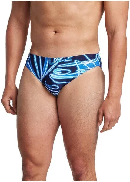 NWT Speedo Men&#039;s Swimsuit Brief Eco Flex 2” Outseam Beachstar Size 28