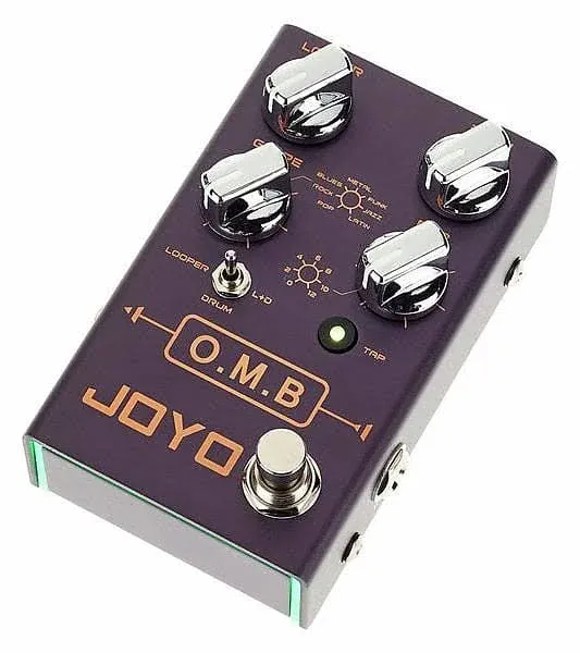 O.M.B Mini Effects Looper+Drum Machine Electric Guitar Effects 7 Styles And 7 Rhythms Guitar Effects JOYO R06