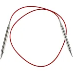 ChiaoGoo Red Lace Stainless Steel Circular Needles 40 inch 13 (9mm)