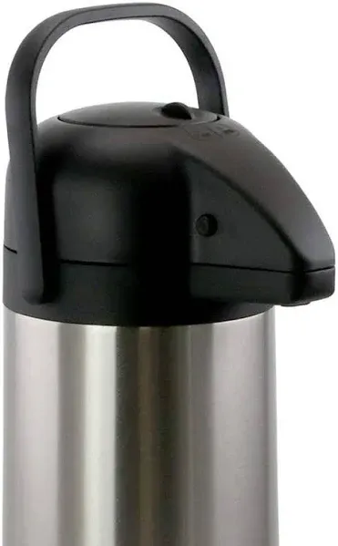 MegaChef 3 Liter Stainless Steel Airpot Hot Water Dispenser for Coffee and Tea