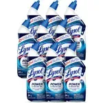 Lysol Disinfectant Toilet Bowl Cleaner, Wintergreen, 24oz Bottle, 9/Carton