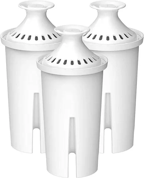 NSF Certified Pitcher Water Filter, Replacement for Brita Water Filters, Pitchers, Dispensers, Brita Classic OB03, Mavea 107007, 35557, and More (Pack