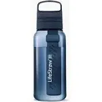 LifeStraw Go Water Bottle with Filter, Aegean Sea / 1Liter