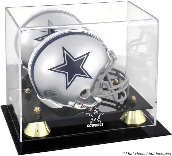 Cowboys Mini Helmet Display Case - Fanatics