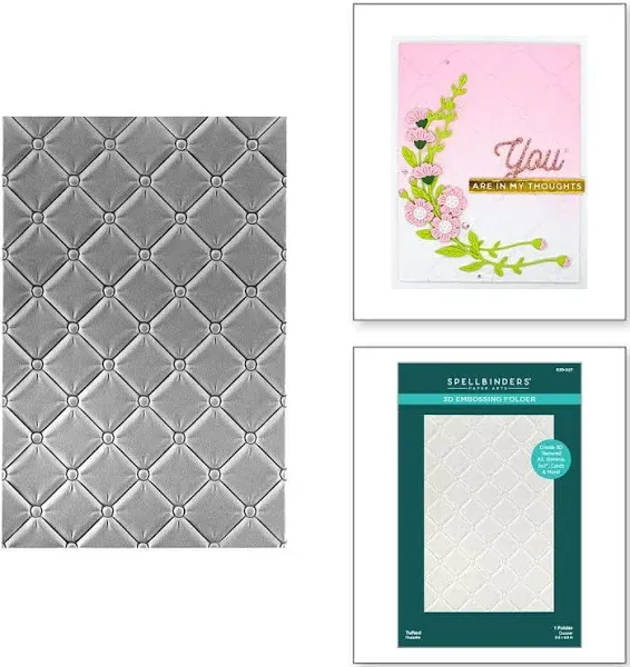 Spellbinders 3D Embossing Tufted Folder