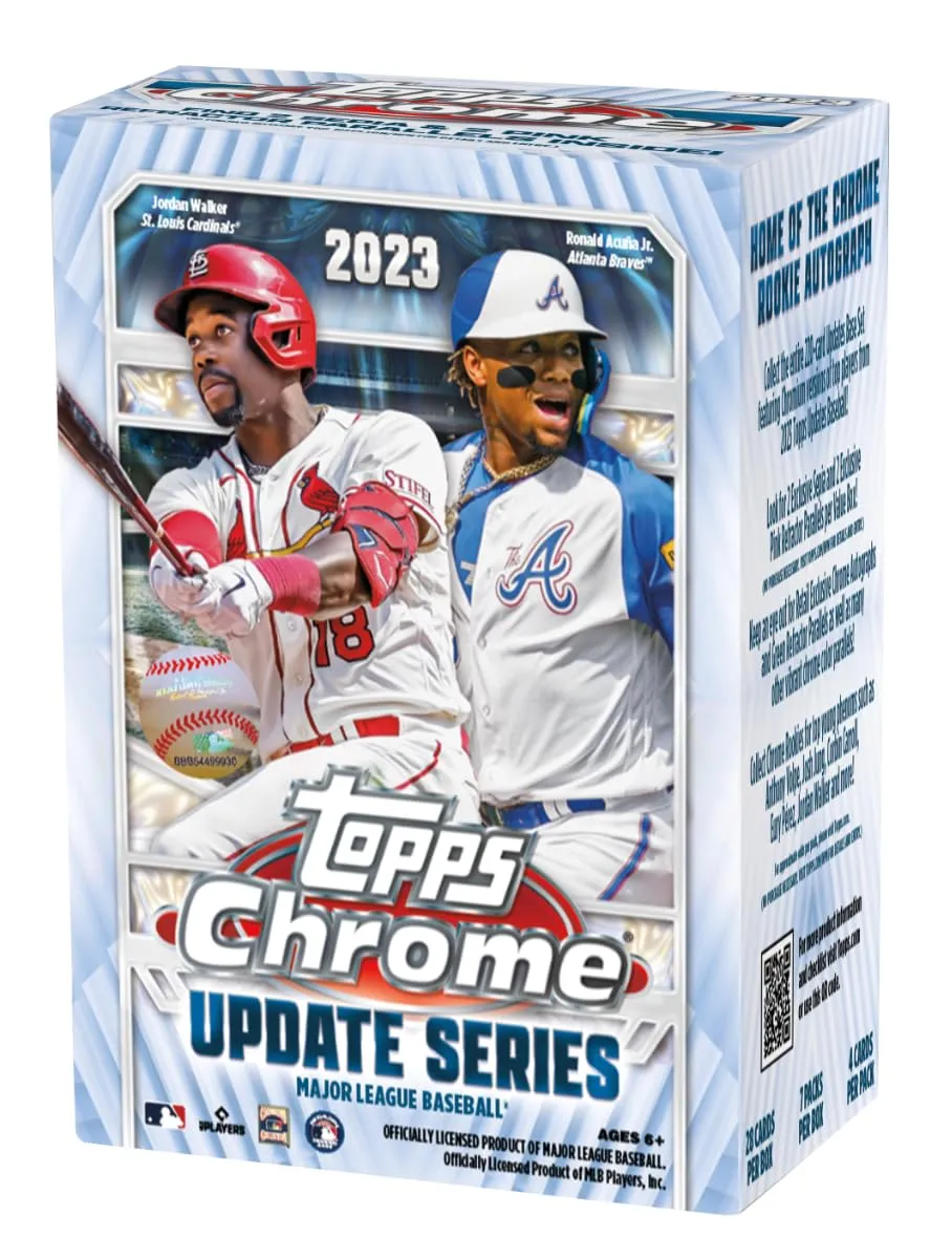 Topps Chrome Update Series Baseball Blaster Box