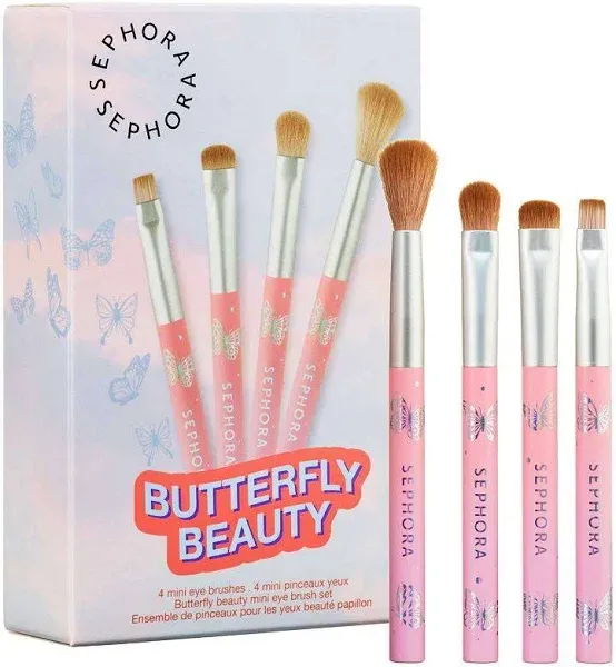 Sephora COLLECTION Mini Butterfly Beauty Eye Brush Set