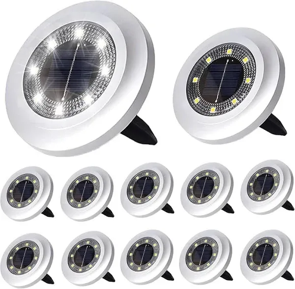 12 Pack Solar Ground Lights