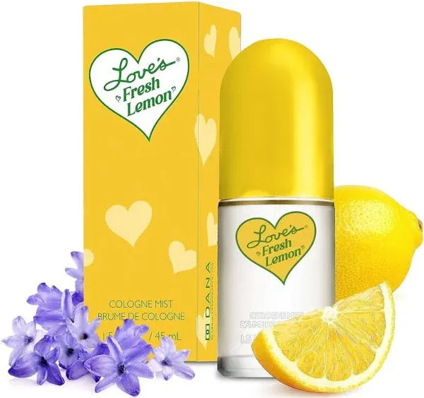 Dana Love's Fresh Lemon Cologne Mist 1.5 Fl. Oz.