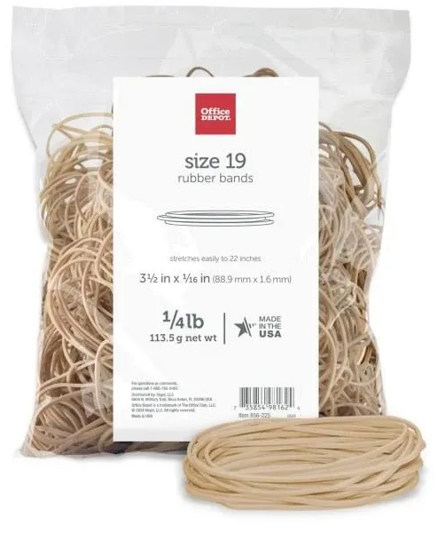 Office Depot Rubber Bands