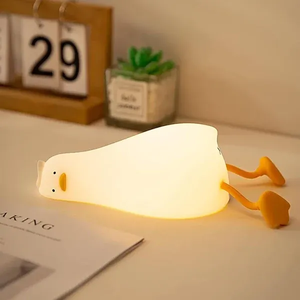 ILOVEMILAN Lying Flat Duck Night Light