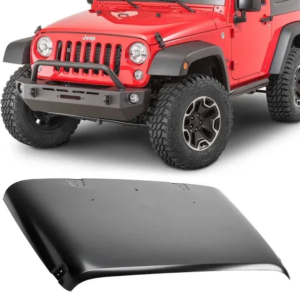 AccuPart Replacement Hood AP-241004 for 07-12 Jeep Wrangler JK