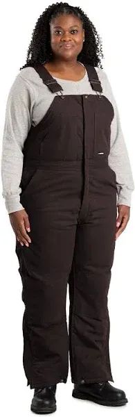 Berne Women's Softstone Duck Insulated Bib Overall