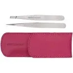 Tweezerman Petite Tweeze Pink Case Set