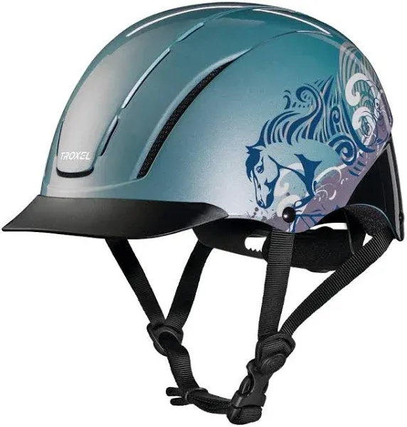 Troxel Spirit Teal Duratec Helmet