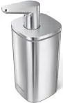 simplehuman 10 oz. Liquid Soap Pulse Dispenser, Brushed Stainless Steel