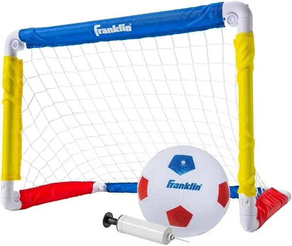 Franklin Sports Soccer Goal Ball & Pump