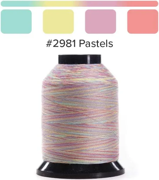 Finesse Variegated Colors Pastels Thread