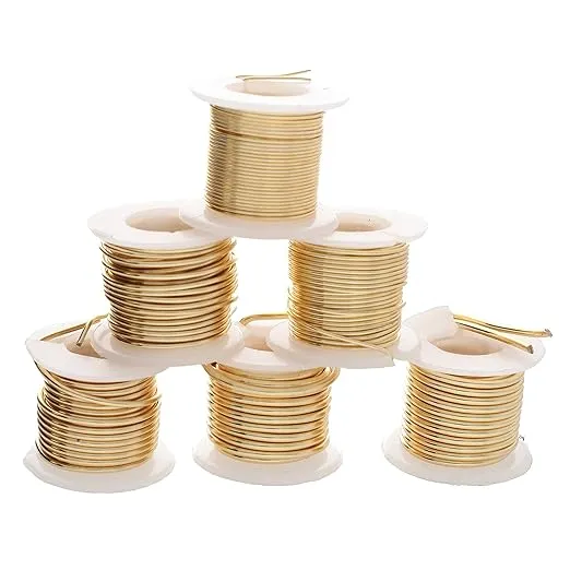 The Beadsmith Wire Elements Lacquered Tarnish Resistant Wire Set