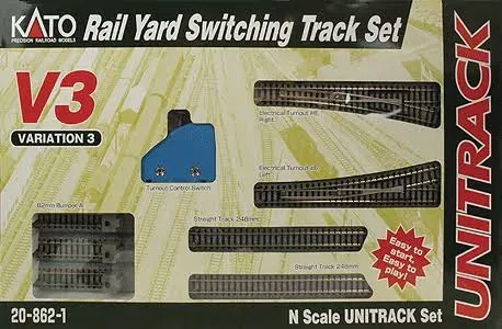 Kato UniTrack V3 Rail Yard Switching Track Set