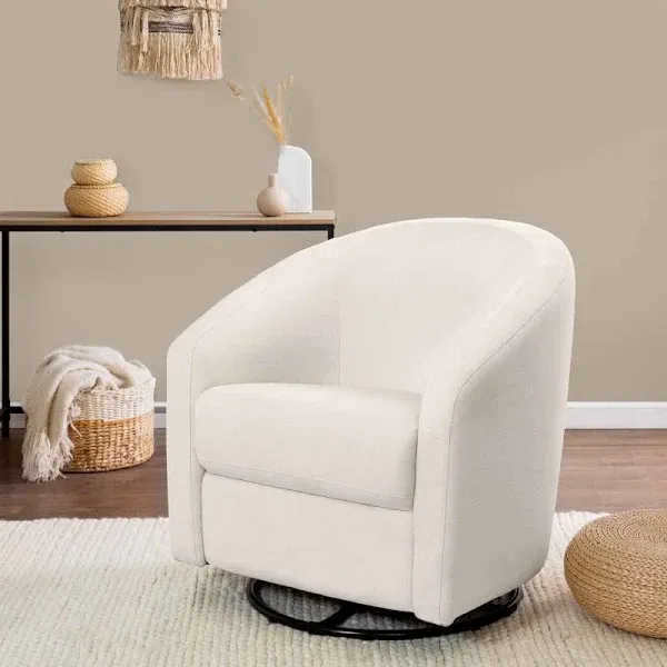 Babyletto Madison Swivel Glider - Performance Natural Eco-Twill