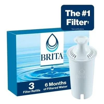 Brita Water Filter Pitcher Replacement Filters