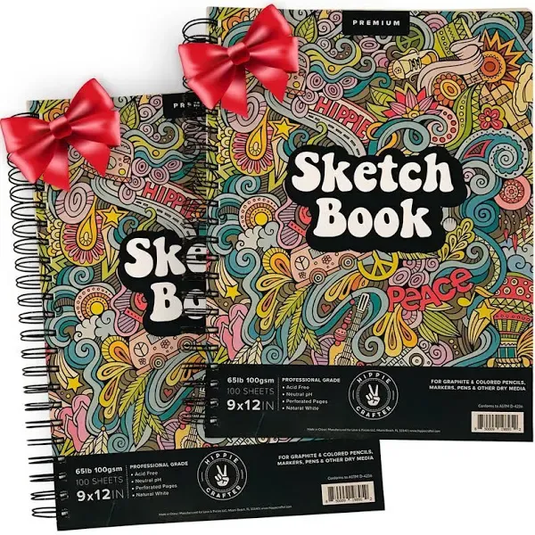 Hippie Crafter Sketch Books