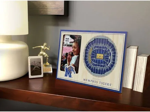 YouTheFan NCAA Memphis Tigers 3D StadiumView Picture Frame