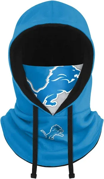 FOCO Detroit Lions NFL Drawstring Hooded Gaiter