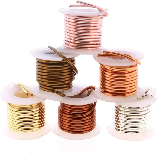 The Beadsmith Wire Elements Lacquered Tarnish Resistant Wire Set