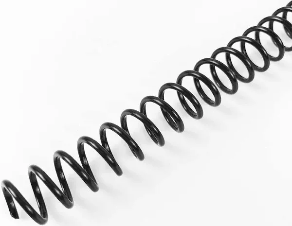 Binditek 100 Pack Plastic Spiral Binding Coils