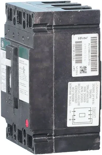 GE TED134020 Circuit Breaker