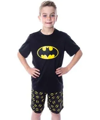 DC Comics Boys' Batman Logo Pajama Set